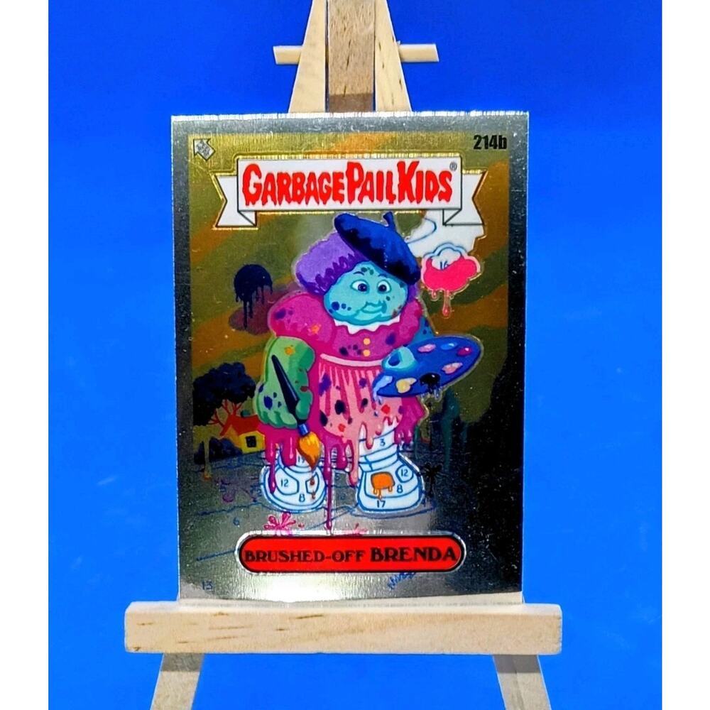 Brushed-off Brenda 2023 Topps Chrome Series 6 Garbage Pail Kids #214b